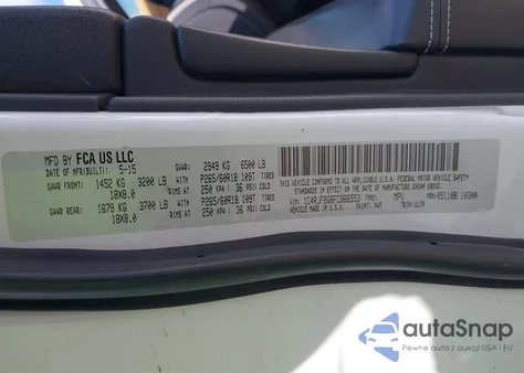 2015 Jeep Grand Cherokee Limited из США, поврежденный, VIN 1C4RJFBG6FC866553